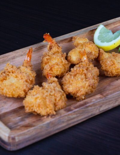 Butterfly shrimps