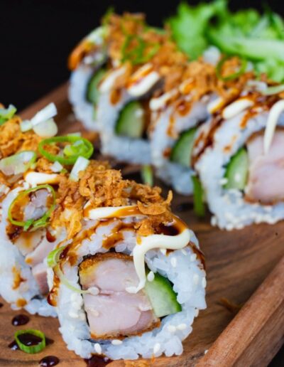 Crispy chicken roll